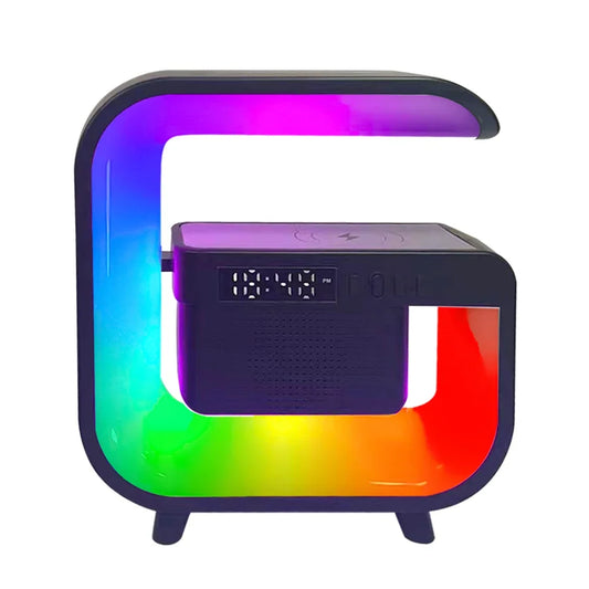 G-shape LED Wireless Charging Speaker